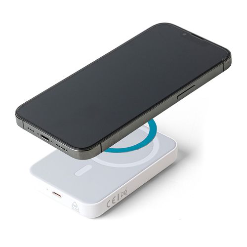 Draadloze powerbank gerecycleerd ABS - Afbeelding 7